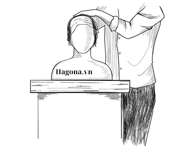 Hướng dẫn cách đo from tóc giả chi tiết tại Hagona